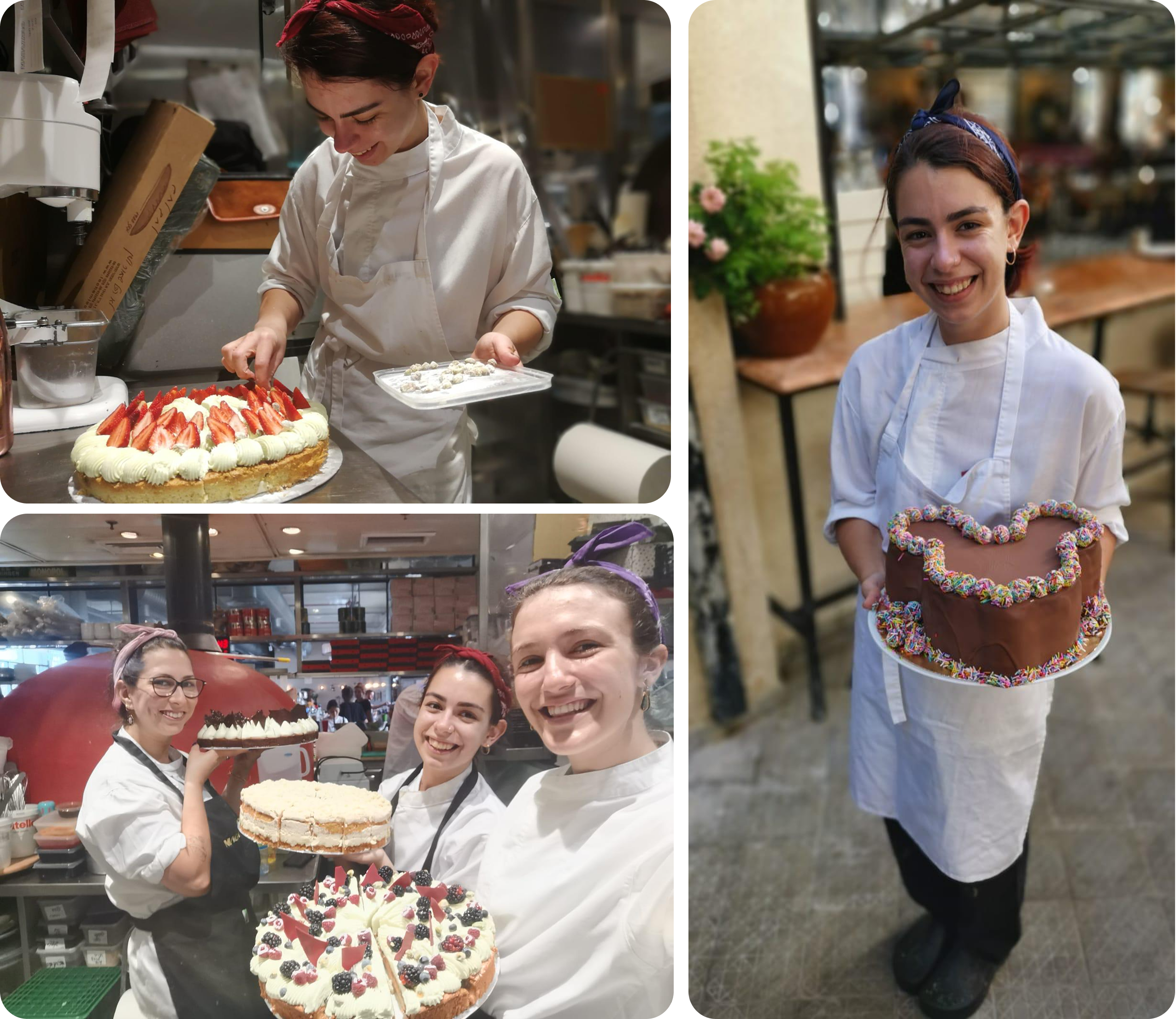 Miki in the bakery